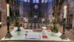 Gottesdienst in der Winterkirche